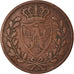 Munten, Italiaanse staten, SARDINIA, Carlo Felice, 5 Centesimi, 1826, Genoa, ZF