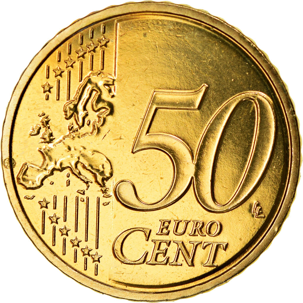 France, 50 Euro Cent, 2011, MS(65-70), Brass, KM:1412