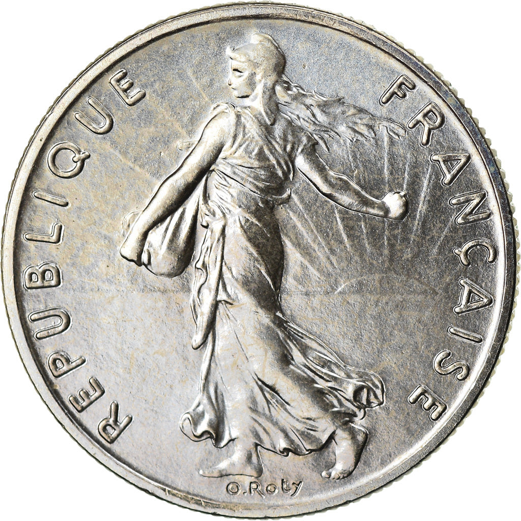Coin, France, Semeuse, 1/2 Franc, 1979, Paris, MS(65-70), Nickel, KM:931.1