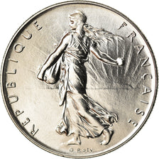 Coin, France, Semeuse, Franc, 1977, Paris, MS(65-70), Nickel, KM:925.1