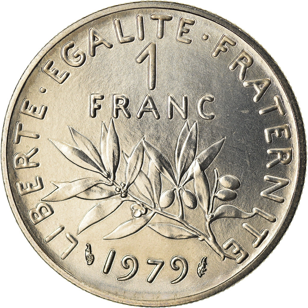 Münze, Frankreich, Semeuse, Franc, 1979, Paris, STGL, Nickel, KM:925.1