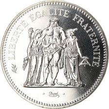 Coin, France, Hercule, 50 Francs, 1977, Paris, MS(65-70), Silver, KM:941.1