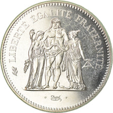 Coin, France, Hercule, 50 Francs, 1979, Paris, MS(65-70), Silver, KM:941.1