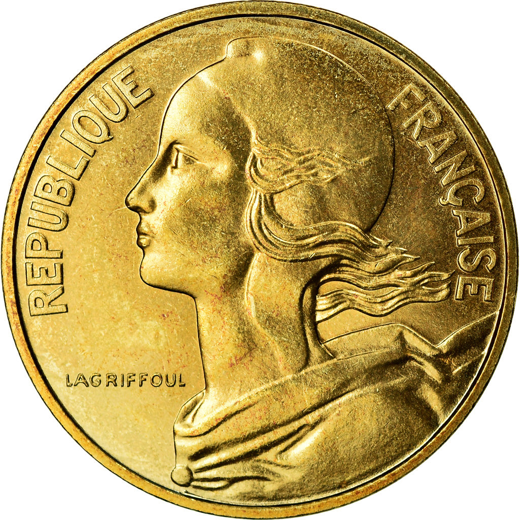 Münze, Frankreich, Marianne, 10 Centimes, 1981, Paris, STGL, Aluminum-Bronze