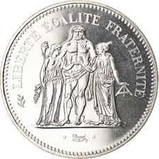 Coin, France, Hercule, 50 Francs, 1980, Paris, MS(65-70), Silver, KM:941.1