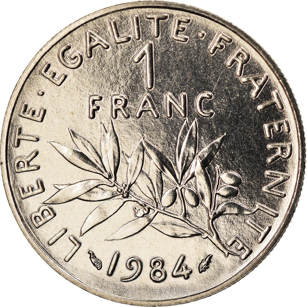 Monnaie, France, Semeuse, Franc, 1984, Paris, FDC, Nickel, Gadoury:474, KM:925.1