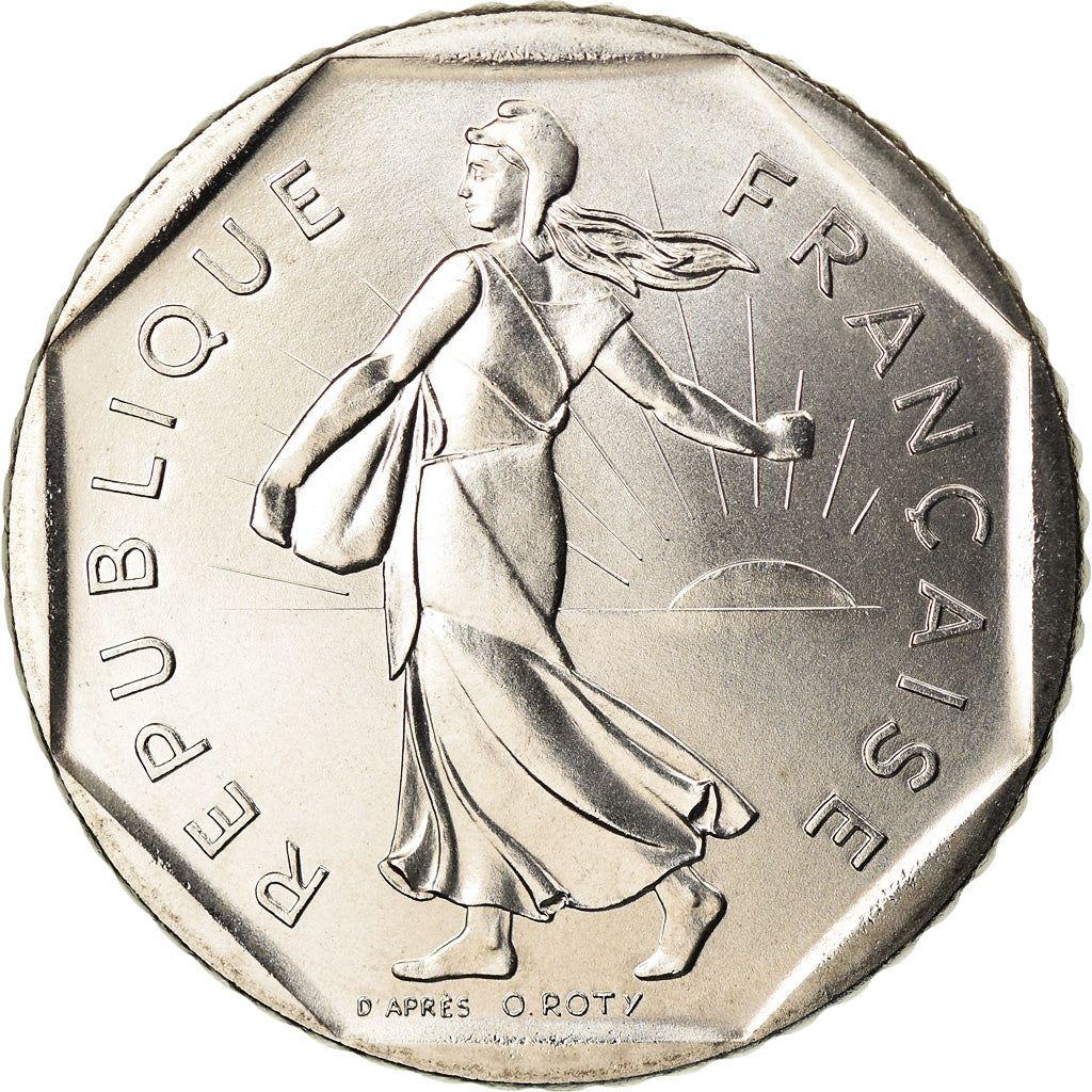 Moneda, Francia, Semeuse, 2 Francs, 1985, Paris, FDC, Níquel, KM:942.1