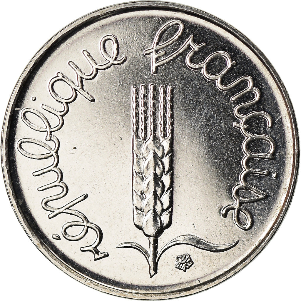 Coin, France, Épi, Centime, 1998, Paris, MS(65-70), Stainless Steel, KM:928