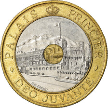 Coin, Monaco, Rainier III, 20 Francs, 1992, AU(55-58), Tri-Metallic, KM:165