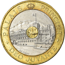 Coin, Monaco, Rainier III, 20 Francs, 1992, AU(55-58), Tri-Metallic, KM:165