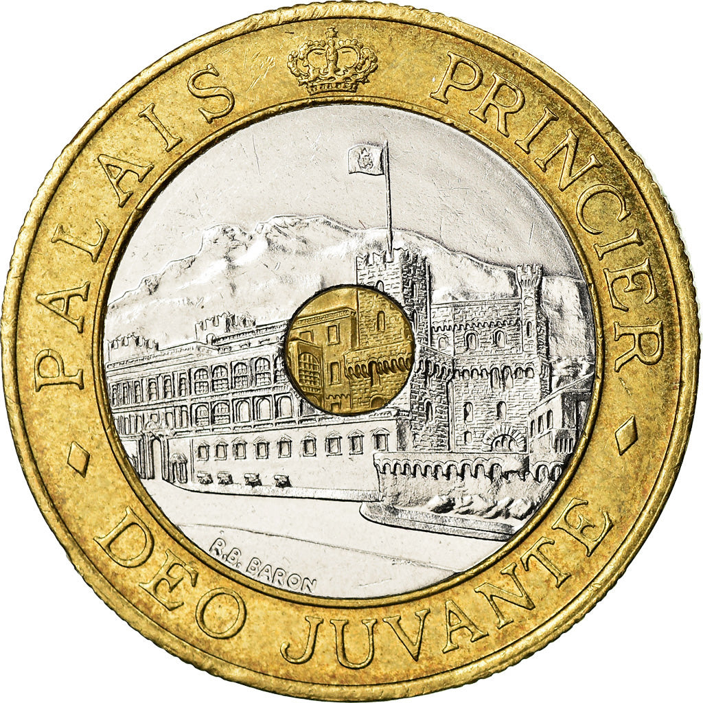 Munten, Monaco, Rainier III, 20 Francs, 1997, PR, Tri-Metallic, KM:165