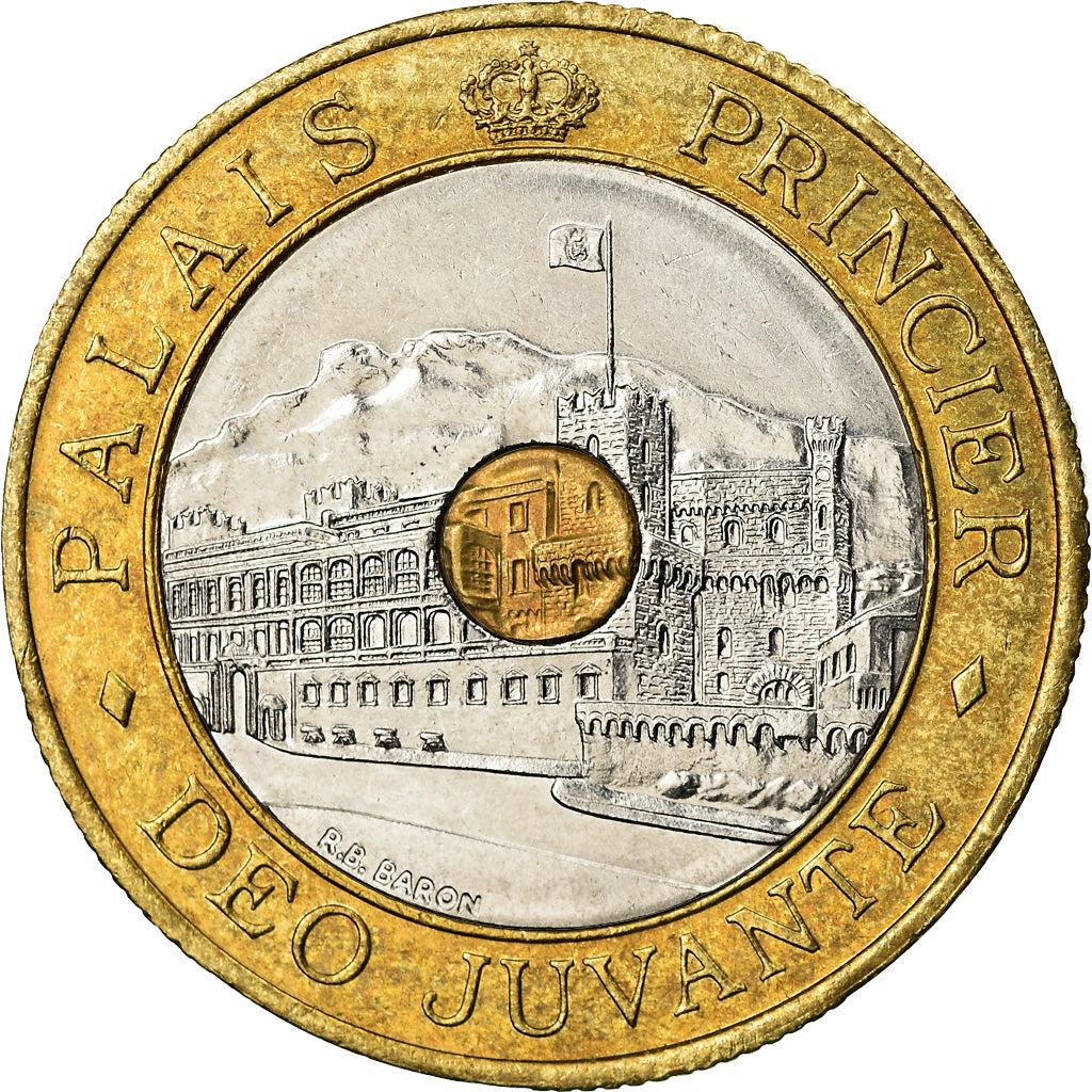Coin, Monaco, Rainier III, 20 Francs, 1997, AU(55-58), Tri-Metallic, KM:165