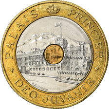 Coin, Monaco, Rainier III, 20 Francs, 1997, AU(55-58), Tri-Metallic, KM:165
