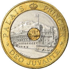 Coin, Monaco, Rainier III, 20 Francs, 1997, AU(55-58), Tri-Metallic, KM:165
