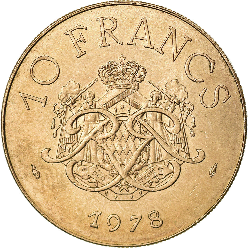 Moneda, Mónaco, Rainier III, 10 Francs, 1978, EBC, Cobre - níquel - aluminio