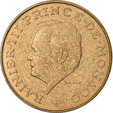Monnaie, Monaco, Rainier III, 10 Francs, 1977, SUP, Copper-Nickel-Aluminum