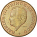 Coin, Monaco, Rainier III, 10 Francs, 1974, AU(55-58), Copper-Nickel-Aluminum