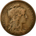Moneda, Francia, Dupuis, 10 Centimes, 1908, BC+, Bronce, KM:843, Gadoury:277