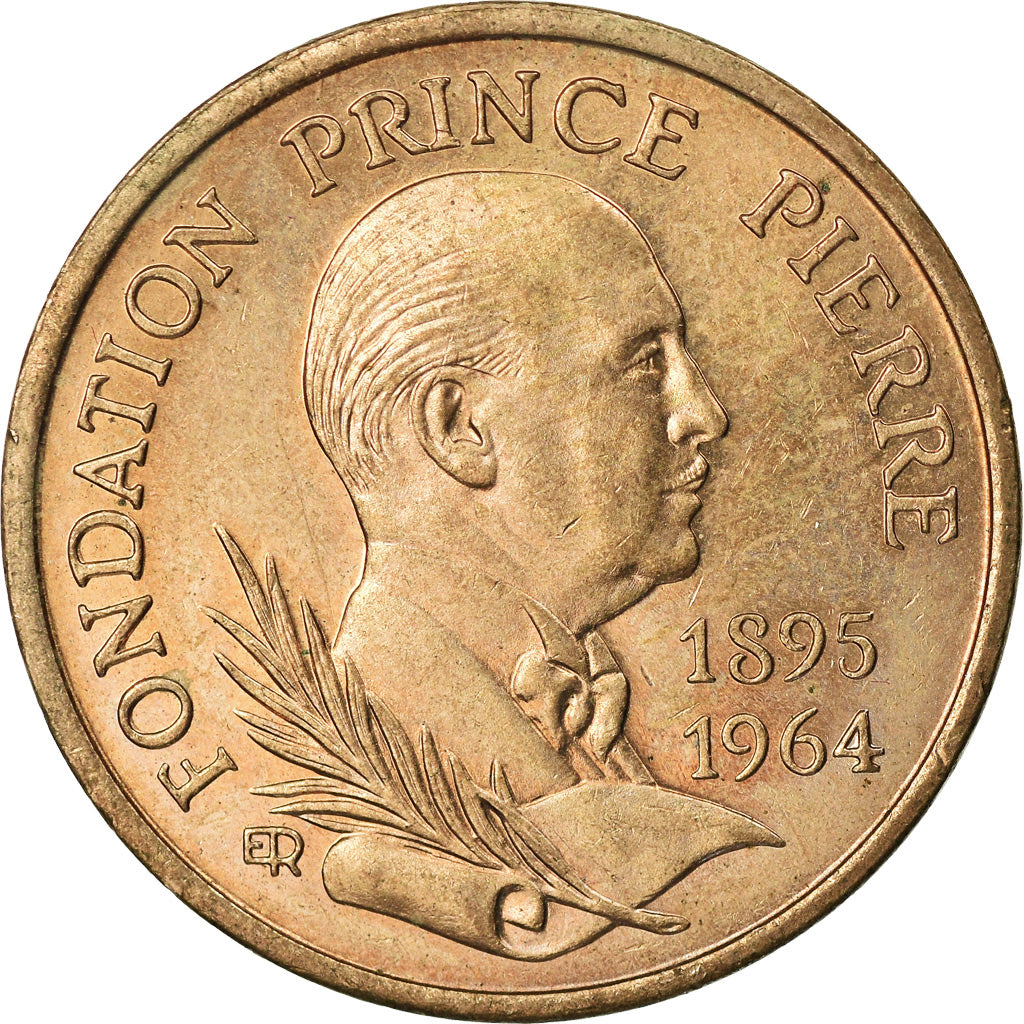 Coin, Monaco, Rainier III, 10 Francs, 1989, AU(55-58), Nickel-Aluminum-Bronze