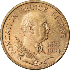 Coin, Monaco, Rainier III, 10 Francs, 1989, AU(55-58), Nickel-Aluminum-Bronze