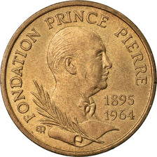 Coin, Monaco, Rainier III, 10 Francs, 1989, AU(55-58), Nickel-Aluminum-Bronze
