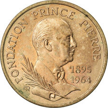 Coin, Monaco, Rainier III, 10 Francs, 1989, AU(55-58), Nickel-Aluminum-Bronze