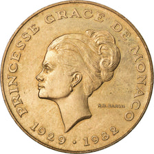 Munten, Monaco, Rainier III, 10 Francs, 1982, PR, Copper-Nickel-Aluminum