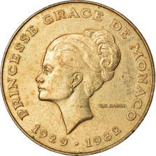 Coin, Monaco, Rainier III, 10 Francs, 1982, AU(55-58), Copper-Nickel-Aluminum