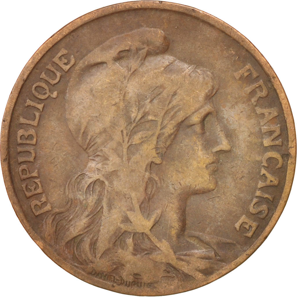 Coin, France, Dupuis, 10 Centimes, 1910, VF(20-25), Bronze, KM:843, Gadoury:277