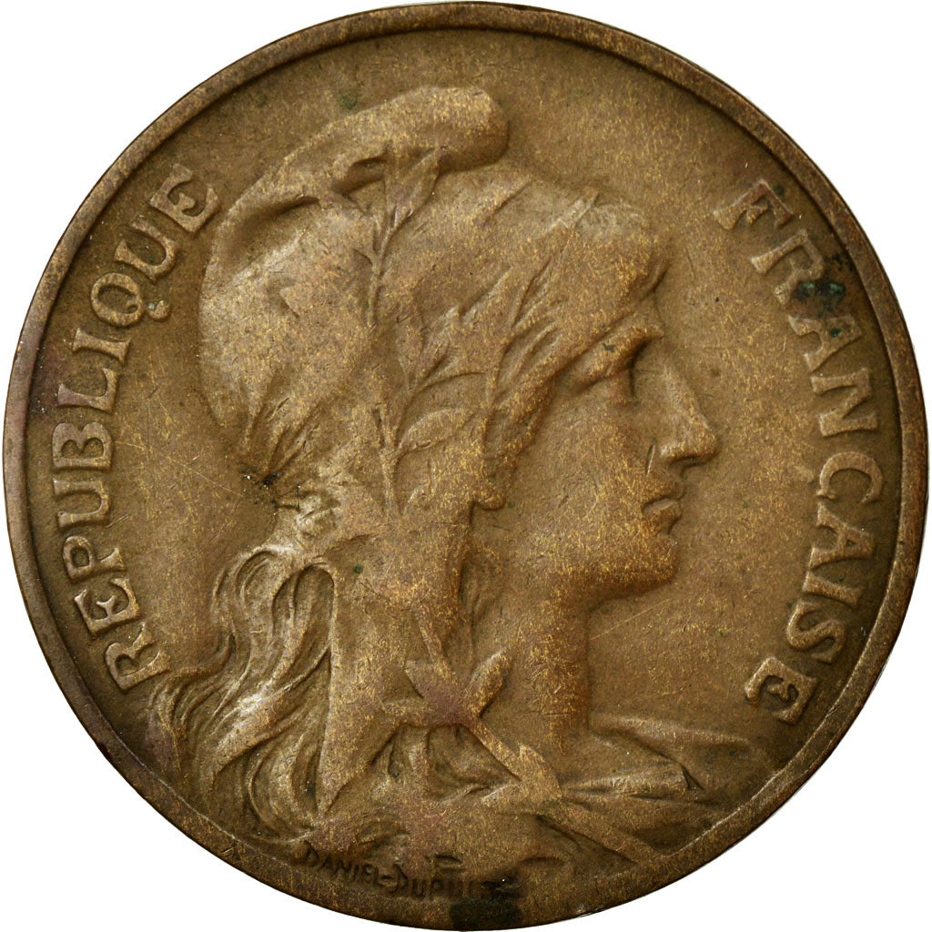 Coin, France, Dupuis, 10 Centimes, 1911, EF(40-45), Bronze, KM:843, Gadoury:277