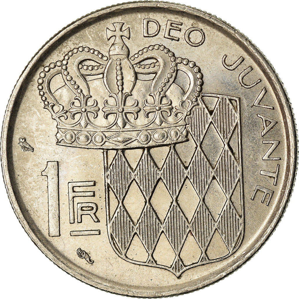 Münze, Monaco, Rainier III, Franc, 1966, VZ, Nickel, KM:140, Gadoury:MC 150
