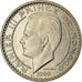 Coin, Monaco, Rainier III, 100 Francs, Cent, 1950, AU(55-58), Copper-nickel