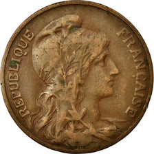 Munten, Frankrijk, Dupuis, 10 Centimes, 1914, FR+, Bronze, KM:843, Gadoury:277