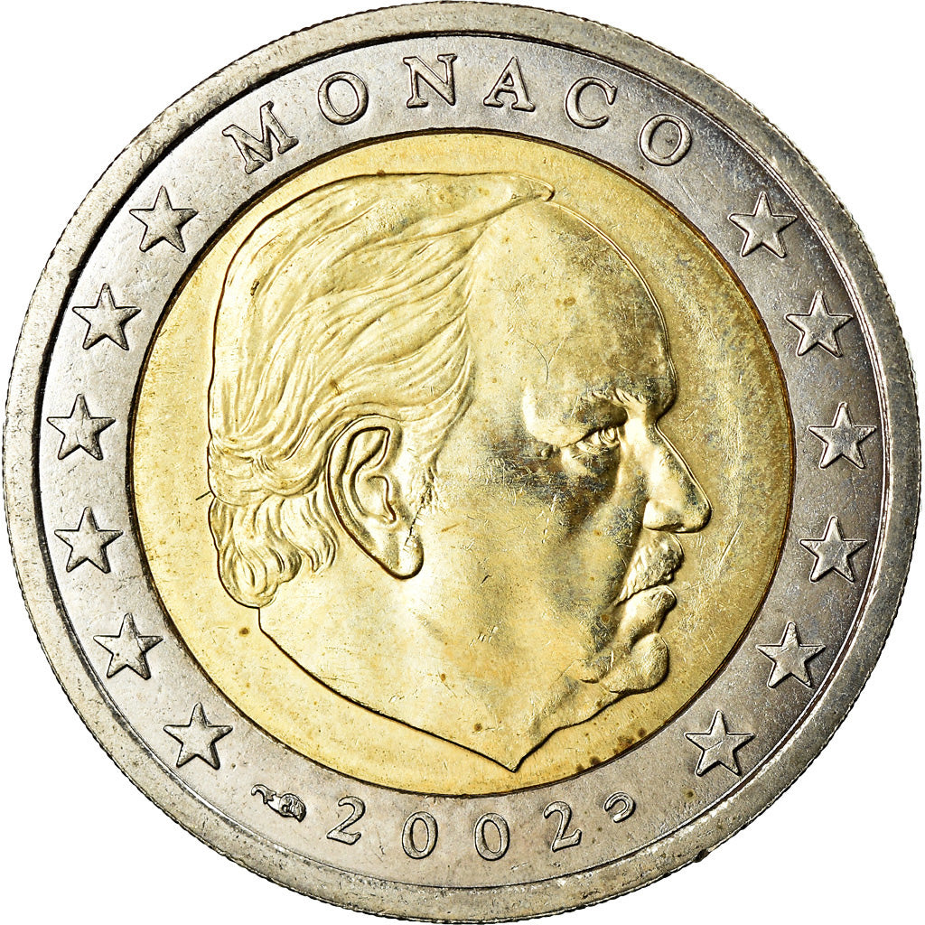 Monaco, 2 Euro, 2002, SPL, Bi-Metallic, KM:174