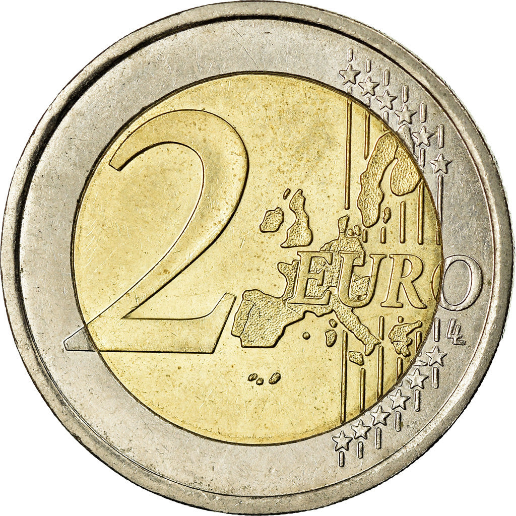 Monaco, 2 Euro, 2002, UNZ, Bi-Metallic, KM:174