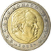 Monaco, 2 Euro, 2002, Paris, MS(63), Bimetaliczny, KM:174