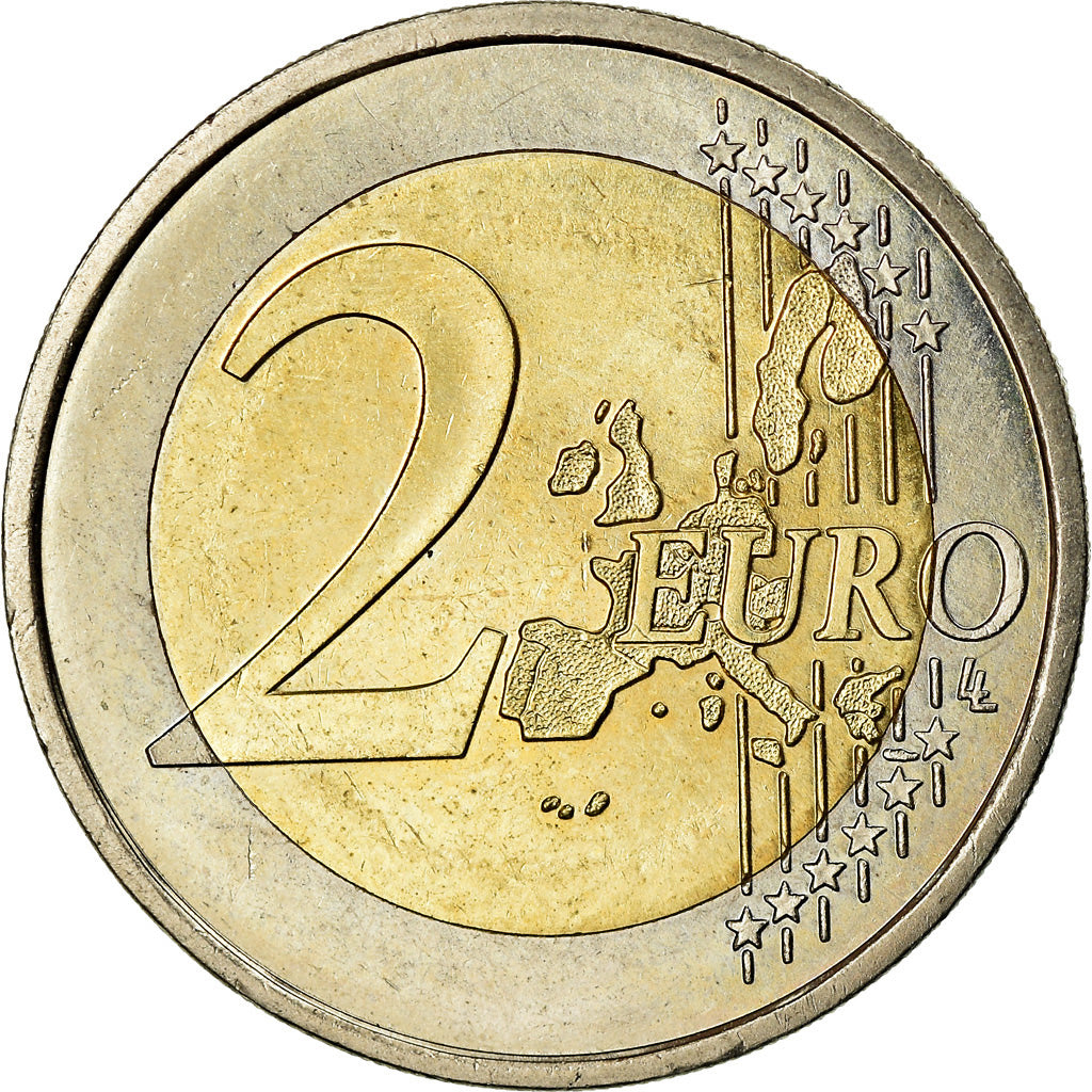 Monaco, 2 Euro, 2001, UNZ, Bi-Metallic, KM:186