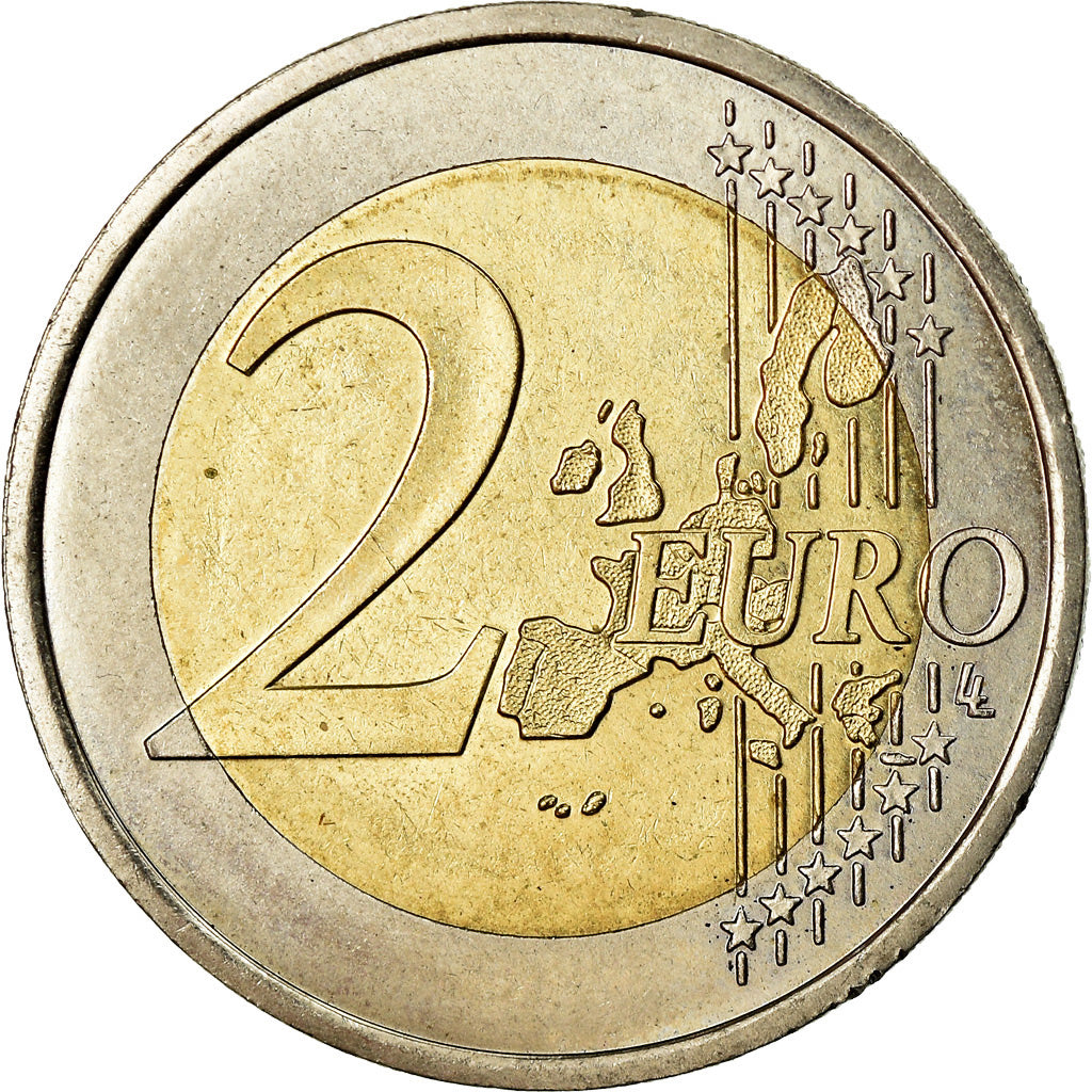 Monaco, 2 Euro, 2001, UNZ, Bi-Metallic, KM:186