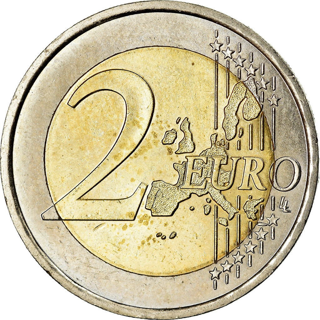 Monaco, 2 Euro, 2001, UNZ, Bi-Metallic, KM:186