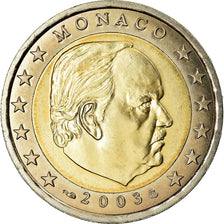 Monaco, 2 Euro, 2003, UNZ, Bi-Metallic, KM:174