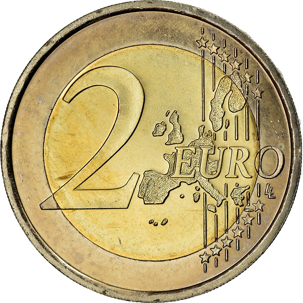 Monaco, 2 Euro, 2003, UNZ, Bi-Metallic, KM:174