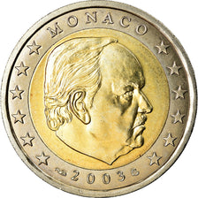 Monaco, 2 Euro, 2003, SPL, Bi-Metallic, KM:174
