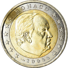 Monaco, 2 Euro, 2003, UNZ, Bi-Metallic, KM:174