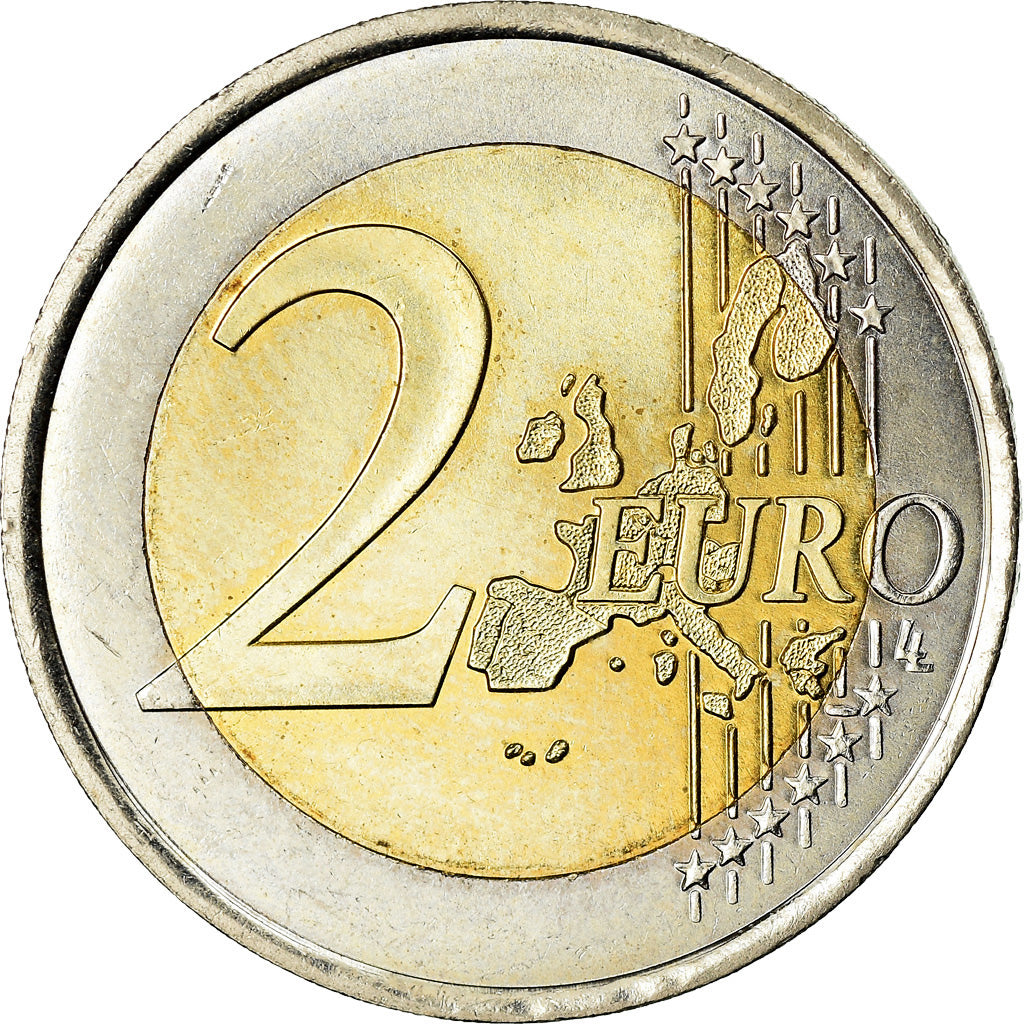 Monaco, 2 Euro, 2003, UNZ, Bi-Metallic, KM:174
