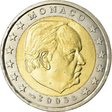 Monaco, 2 Euro, 2003, MS(63), Bi-Metallic, KM:174