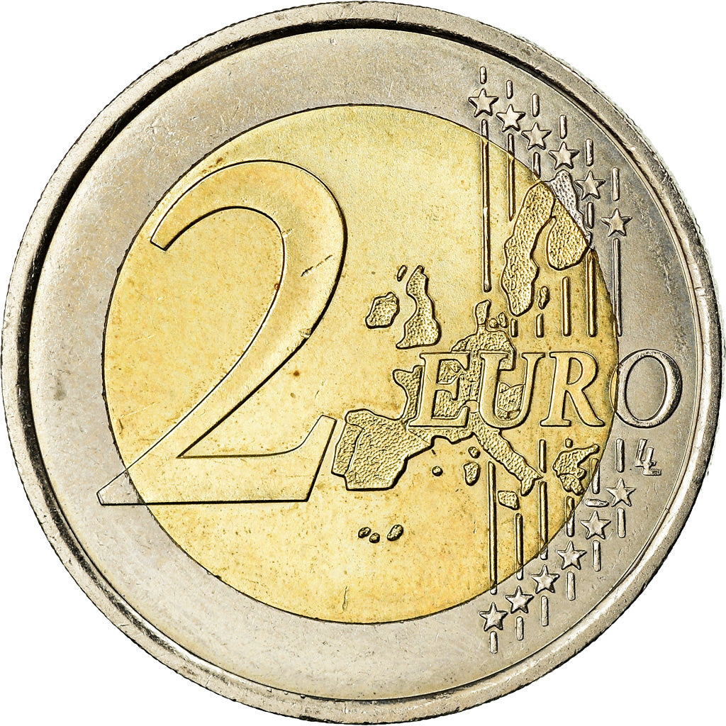 Monaco, 2 Euro, 2003, MS(63), Bi-Metallic, KM:174