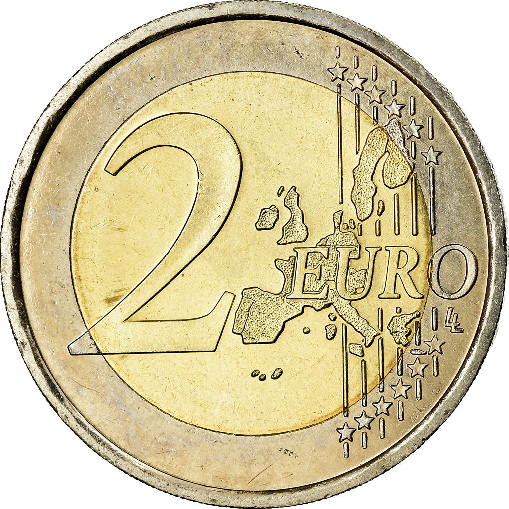 Monaco, 2 Euro, 2003, MS(63), Bi-Metallic, KM:174