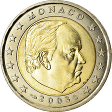 Monaco, 2 Euro, 2003, MS(63), Bi-Metallic, KM:174