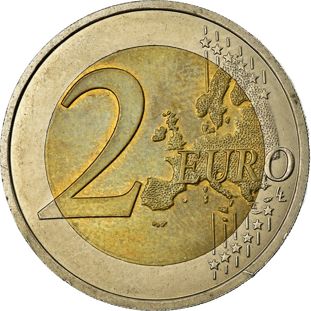 Monaco, 2 Euro, Prince Albert II, 2009, MS(63), Bi-Metallic, KM:195