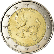 Monaco, 2 Euro, Admission à l'ONU, 2013, SPL, Bi-metallico